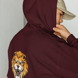 "The "Always Good" Gold Letter Hoodie with Roaring Lion: Look Good, Feel Good, Be Good" - Always Good Inc